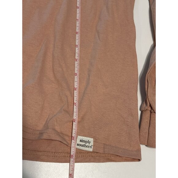 NWT Simply Southern "Take Me to the Pumpkin Patch" long sleeve T-shirt Woman Lg - Picture 5 of 8